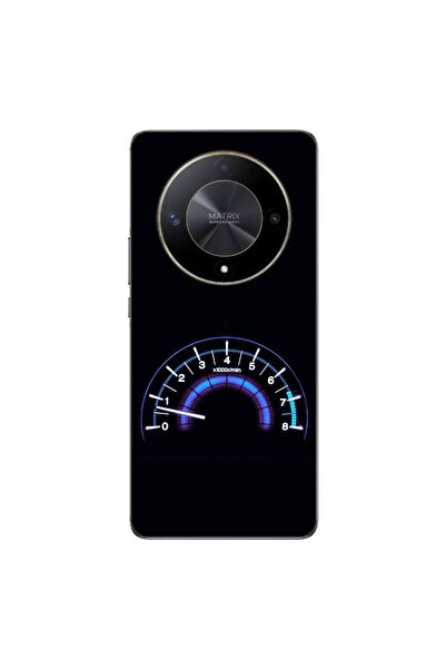 OEM Θήκη συμβατή με Honor Magic6 Lite από σιλικόνη gel TPU με σχέδιο ταχύμετρου