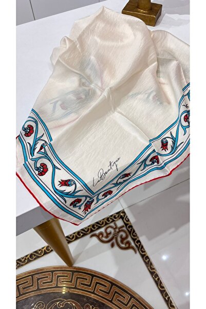 LA BOUTIQUE Bambu İpek Pamuk Yaz Güz Serinliği Eşarp