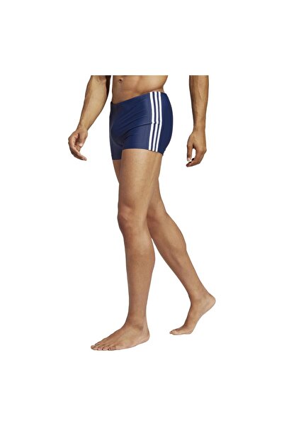 adidas Mens 3-Stripes Boxer Swim Trunks 6