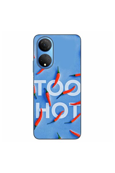 OEM Husa compatibila cu Honor X7 Silicon Gel Tpu Model Mesaj Too Hot