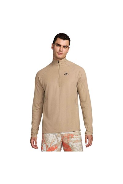 Nike Mens Dri-FIT Trail Track Top Long-Sleeve Shirt M