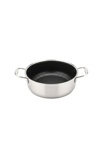 Cookcell Cookxel Hybrid Black Cube Stainless Steel Cooking Pot 24 cm