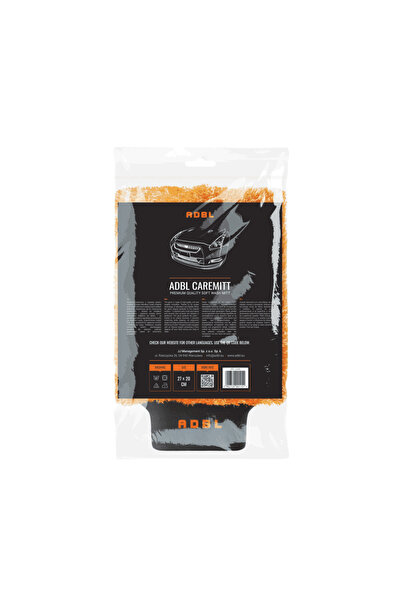 ADBL Manusa Spalare Auto Din Microfibra Orange Caremitt