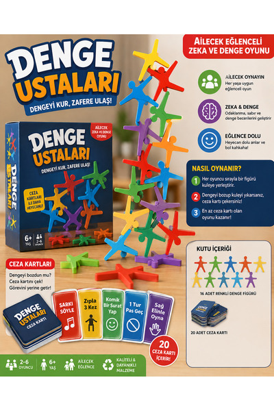 Antin Kuntin Shop Denge Ustaları Dengeyi Kur Zafere Ulaş Denge Oyunu Cezalı K...