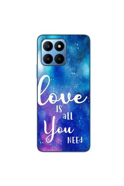OEM Husa compatibila cu Honor X8 5G Silicon Gel Tpu Model Love Is All You Need