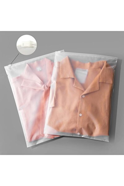 Arabest Clear Poly Packaging Bags, Resealable Zipper, Reusable, Space-Saving ...