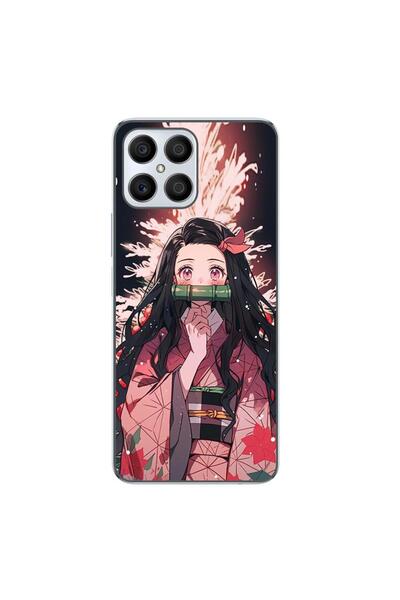 OEM Husa compatibila cu Honor X8 Silicon Gel Tpu Model Demon Slayer Nezuko