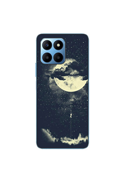 OEM Husa compatibila cu Honor X8 5G Silicon Gel Tpu Model Moon Climbing