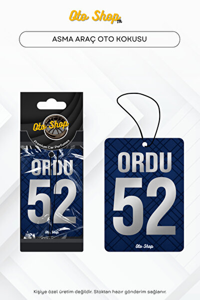 OTOSHOPTR 52 ORDU Şehir Kokuları Serisi Oto Araç Kokusu
