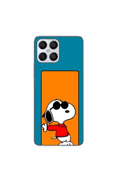 OEM Θήκη συμβατή με Honor X8 Σιλικόνης Τζελ TPU Μοντέλο Snoopy