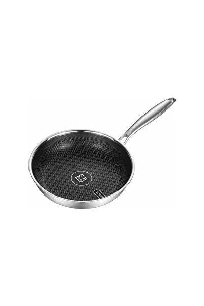EDENBERG Τηγάνι από Ανοξείδωτο Ατσάλι 22cm 1.4lt με Αντικολλητική Επίστρωση, ...