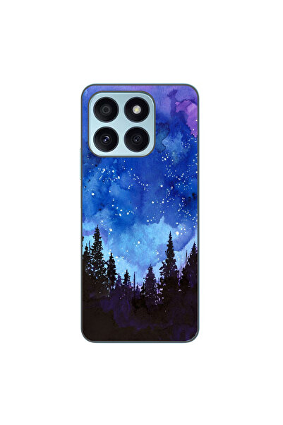 OEM Husa compatibila cu Honor X8b Silicon Gel Tpu Model Night Forest