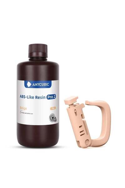 Anycubic ABS-Like Reçine Pro 2 Açık Bej/Ten Rengi 1 KG - SLA