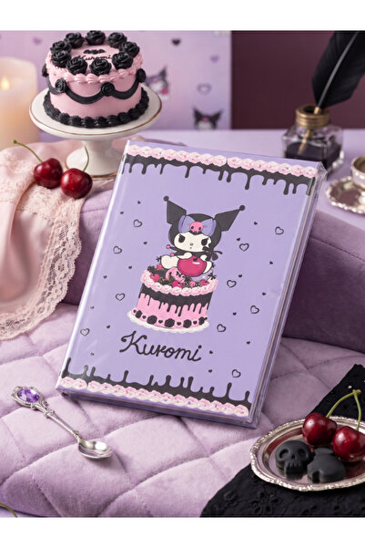 GiFi Kuromi & Hello Kitty Lisanslı Kalemli Bloknot Not Defteri