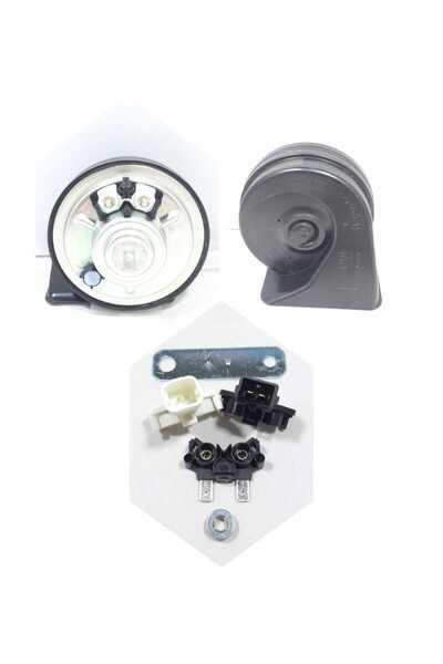 Fiamm Dadat 12V Kalın Ses Korna Renault Tip Soketli Tekli 932325