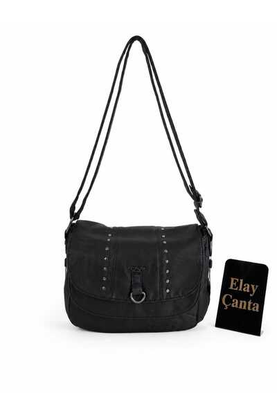 Kavi Women's Shoulder Bag Imported Washed Leather Multi-Compartment Adjustabl...