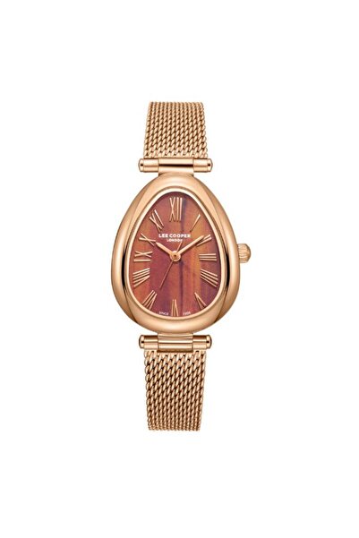 Lee Cooper Women's 3H Dark Brown Tigers Eye Dial Watch - LC08360.440