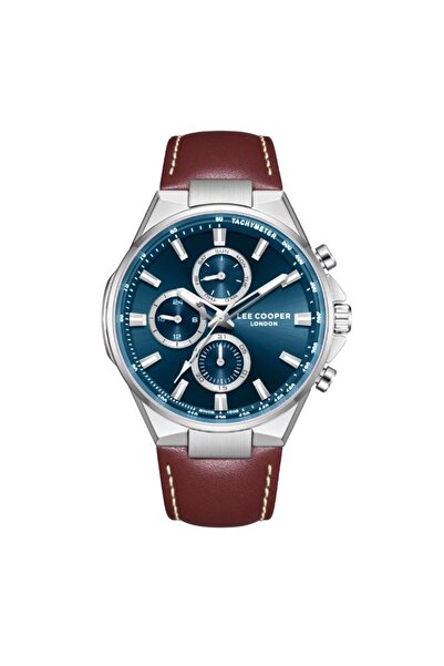 Lee Cooper Men's MULTIFUNCTION Dark Blue Dial Watch - LC08223.392