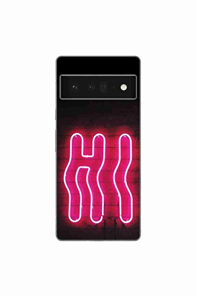 OEM Husa compatibila cu Google Pixel 6 Pro Silicon Gel Tpu Model Neon Hi