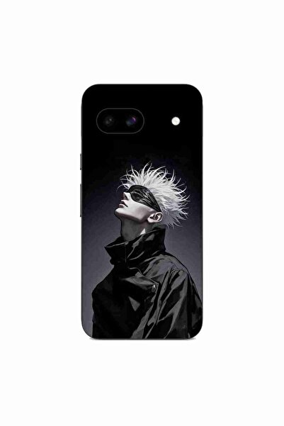OEM Калъф, съвместим с Google Pixel 8A, силиконов гел TPU, с десен Jujutsu Ka...