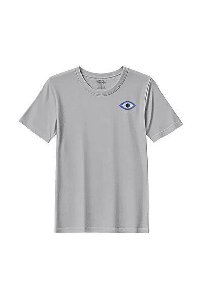 BYFT Threads T-Shirt - Evil Eye Embroidered Design, Premium Polycotton, Breat...