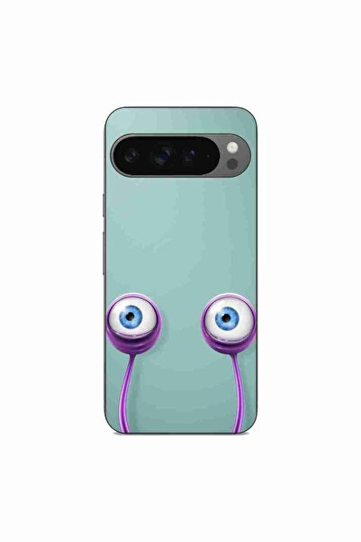 OEM Husa compatibila cu Google Pixel 9 Pro XL Silicon Gel Tpu Model Snail Eyes