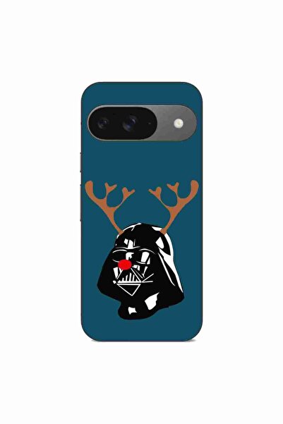 OEM Husa compatibila cu Google Pixel 9 Pro Silicon Gel Tpu Model Craciun Dart...
