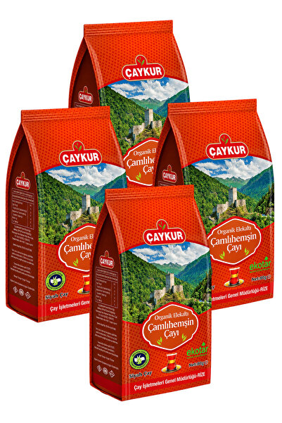 Çaykur Organik Elekaltı Çamlıhemşin Çayı 80 gr. Dörtlü Paket