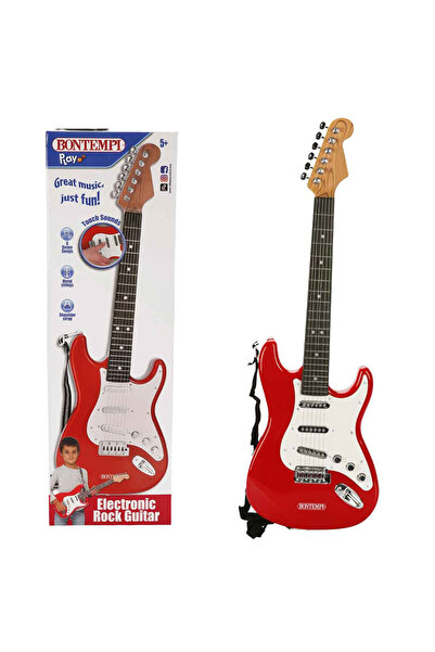Feyza Oyuncak Bontempi Elektronik Çocuk Rock Gitarı | Metal Telli Oyuncak Müz...