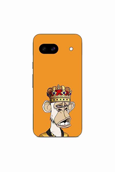 OEM Case compatible with Google Pixel 8A Silicone Gel Tpu Model NFT Royal Ape