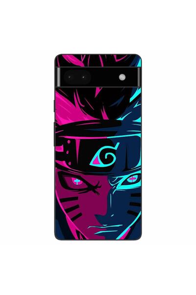 OEM Husa compatibila cu Google Pixel 6A Silicon Gel Tpu Model Naruto Purple S...