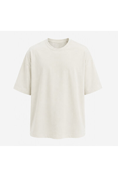 Luz De Yusa Pamuk Keten T-Shirt