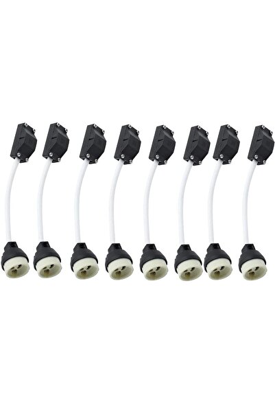 Other Pachet de 8 socluri GU10, 2A 250V, conectori ceramici pentru socluri cu...