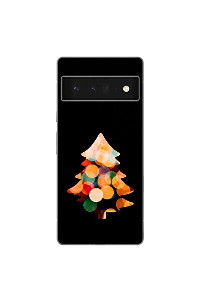 OEM Husa compatibila cu Google Pixel 6 Pro Silicon Gel Tpu Model Craciun Brad...