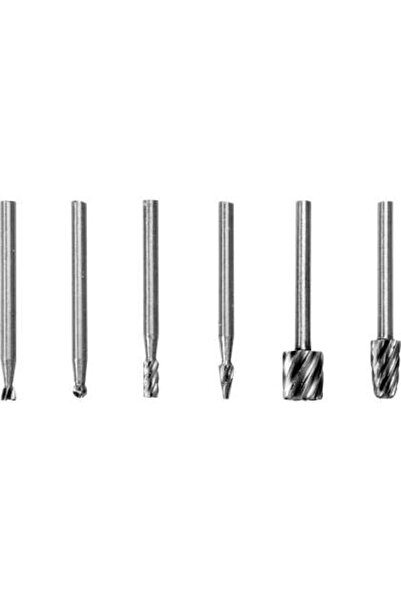 Sthor Set 6 Freze Pentru Aluminiu Și Metal, Ax 3.2Mm