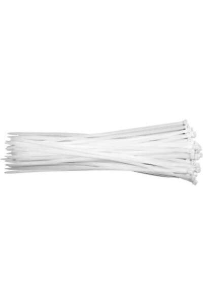yato Coliere Din Plastic 500X7,6Mm, 50 Buc, Alb
