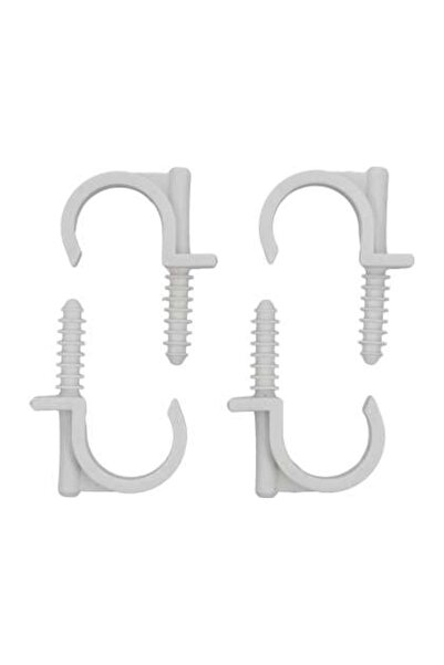 Vorel Set 4 Cleme Simple Cu Montare Rapidă, Pentru Țevi 28Mm