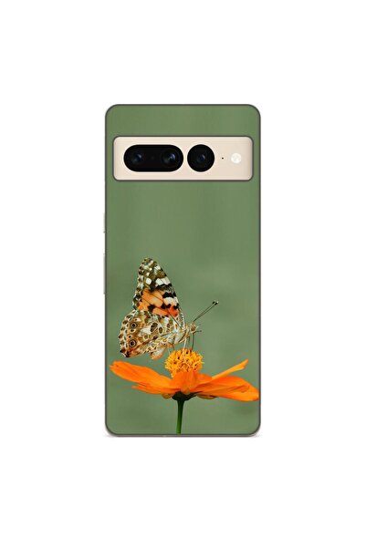 OEM Husa compatibila cu Google Pixel 7 Pro Silicon Gel Tpu Model Fluture