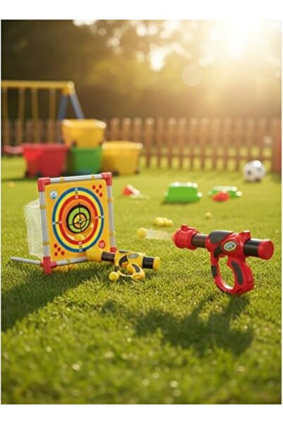Family Center Ball Gun with Target Model 17-2398491