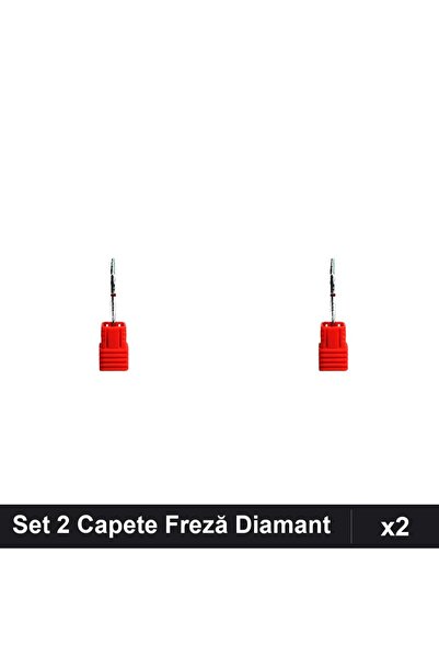 NAİLS Set 2 Capete Freză Diamant pentru Manichiură, Unghii Gel UV/LED, Profes...