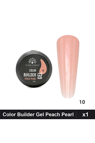 global fashion Color Builder Gel UV 15g Global Fashion, Nuanță Peach Pearl Nr...