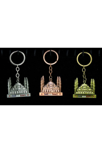 Twin Store Metal Sultanahmet Keychain