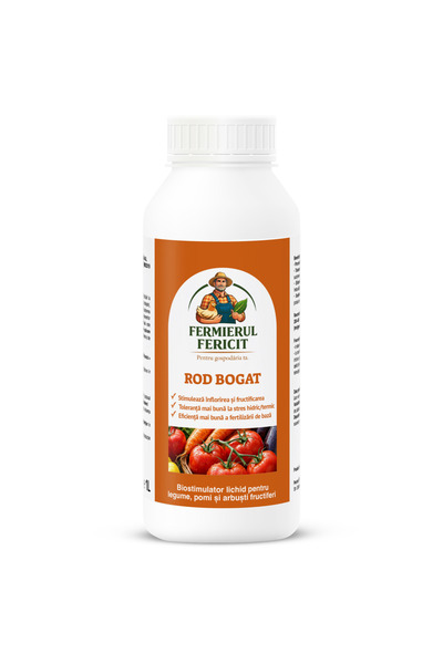 FermierulFericit.ro 🌿 Rod Bogat 1L – Biostimulator pentru Legume 🍅 Recoltă ...