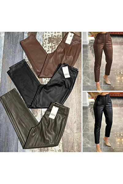 Faux Leather Pants with Best Prices | Trendyol
