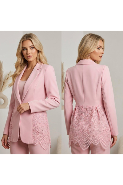 OEM Sacou Dama cu Dantela Eleganta - Marime Universala S-M