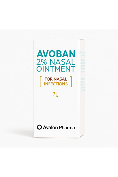 AVALON Avalon Afoeban Nasal Ointment 2%, 3g |   Avoban 2% Nasal Ointment 3g