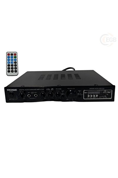 Rose FR-9180B 2x150 Watt Stereo Anfi Ekolu, Loud, Mp3, Bluetooth, SD Kart 2 M...