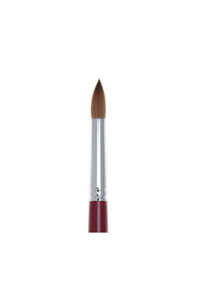 Roubloff Pensulă de unghii Kolinsky, AK13R, Mărimea 8, fabricată din păr.