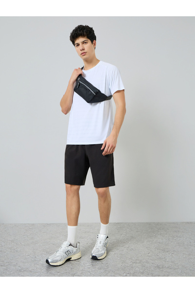 Styli Men Active Training Shorts with Zipper Pockets