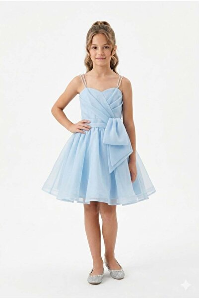 Kanilla Girl's Evening Dress 10-15 Years Old Blue